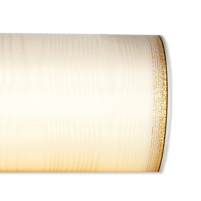 25m Kranzband Trauerband Schleifenband Moir� Webkante 150mm