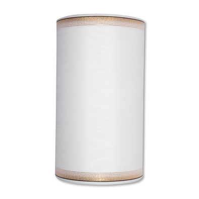 25m Kranzband Trauerband Schleifenband Moir� Webkante 175mm 