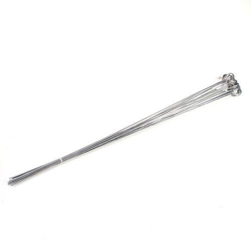 25 Metallstecker Preisschildhalter Etikettenhalter Schilderhalter 60cm �se 25mm verzinkt