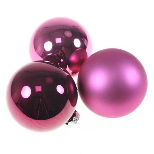 9 Christbaumkugeln 10cm Glas Weihnachtskugel Kugel Baumschmuck 100mm Weihnachten 