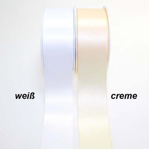 25m Satinband Doppelsatin 40mm breit