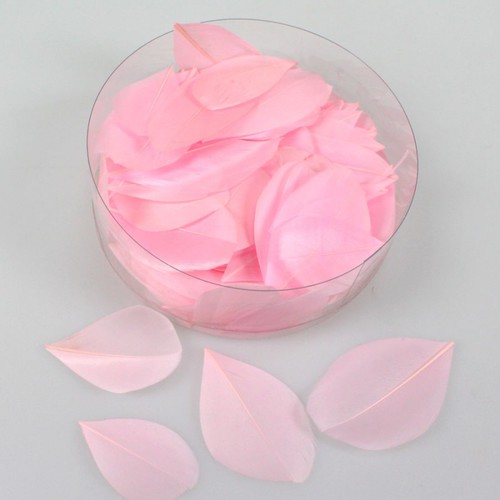 144 echte G�nsefedern ca. 5cm Federn Bastelfedern Schmuckfedern Streudeko 