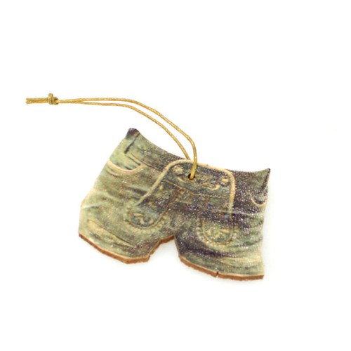 18 H�nger Lederhose braun Fotodruck 4,5cmx6,5cm Lederhosen Sepplhose Oktoberfest