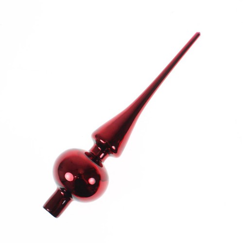 Baumspitze Christbaum Glas 24,5cm Weihnachtsbaum Topping Tannenbaum Baumschmuck 