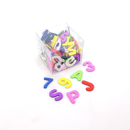 108 Zahlen Buchstaben Mix bunt Streuteile Moosgummi Einschulung ABC Alphabet 123