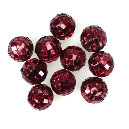 10 Spiegelkugeln 20mm Spiegelball Streudeko Tischdeko  Glitzerball Spiegel Mosaik 