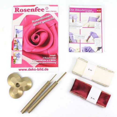 Rosenfee die Original Hilfe zum Rosen binden Rosenbindeger�t Bindehilfe