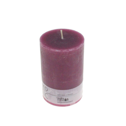 Kerze Rustic 140x70mm selbstverl�schend sichere Kerze Stumpenkerze Tischkerze 