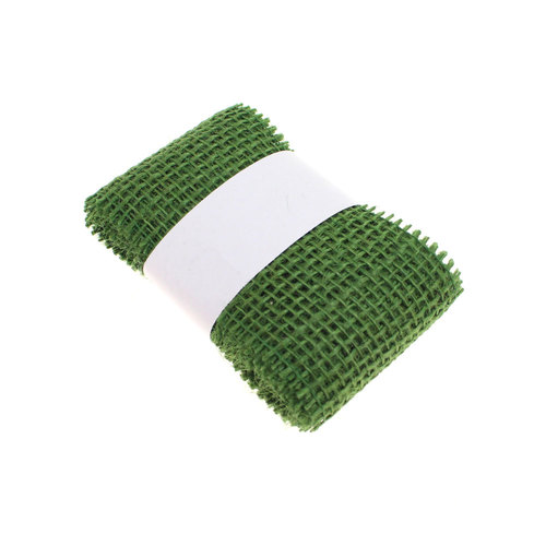 2m x 60mm Juteband Jutestr�ngchen Geschenkband Gitterband Jute Deko Band  