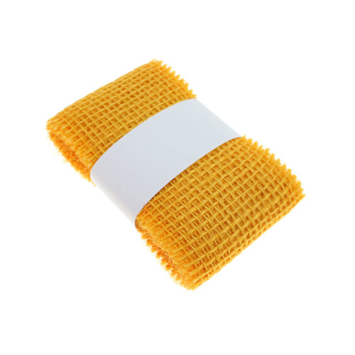 2m x 60mm Juteband Jutestr�ngchen Geschenkband Gitterband Jute Deko Band  