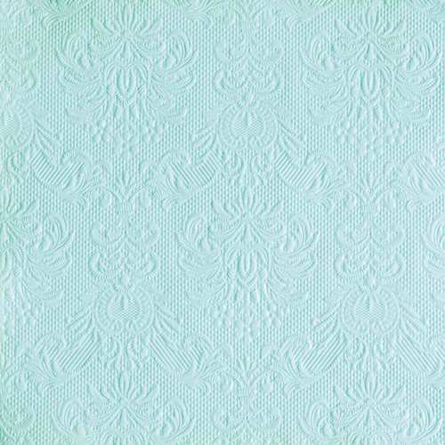 15 Servietten Elegance gepr�gt 33x33cm hochwertig Bl�te Ornament edel elegant 