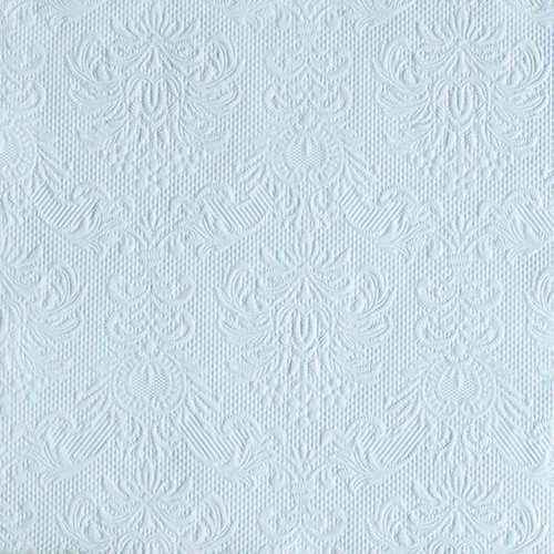 15 Servietten Elegance gepr�gt 33x33cm hochwertig Bl�te Ornament edel elegant 