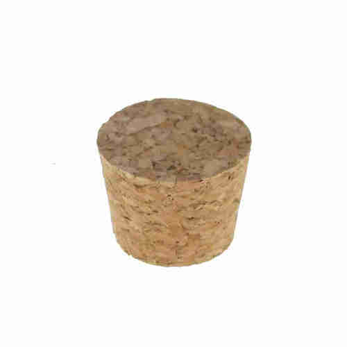 8 Korken klein ca H19mm 22-24mm z.B. f�r Milchflaschen Stopfen St�psel Deckel Kork