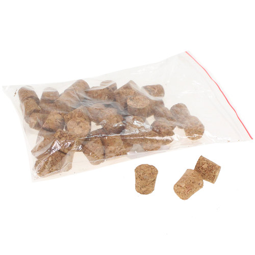 48 Korken mini caH14mm 12-13mm Flasche R�hrchen Stopfen St�psel Deckel Kork