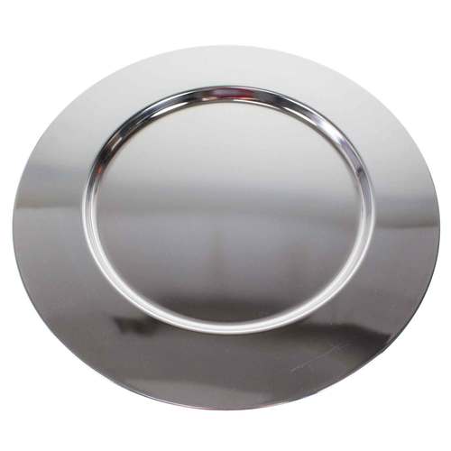 Teller Metall 10-30cm Untersetzer Servierplatte Tablett Dekoteller Servierteller 