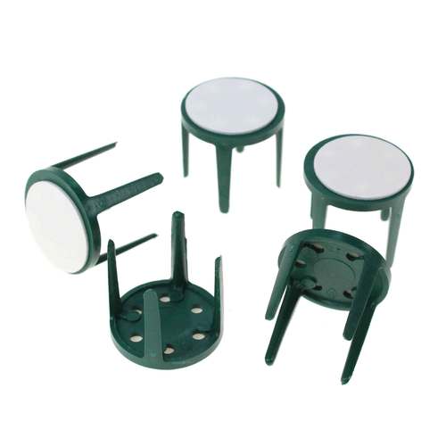 5 Pinholder Gesteckhalter 3cm Klebepad gr�n Gesteck Halter Pini Pins Befestigung