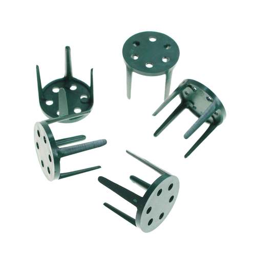 50 Pinholder Gesteckhalter 3cm gr�n Gesteck Halter Pins Befestigung Holder