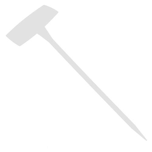 9 Pflanzenschilder 40cm Stecker Preisschildhalter Etikettenhalter Kunststoff