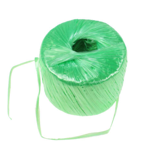 400m G�rtnerbast Bindebast Bastschnur 5mm gr�n Kunststoff Bast Schnur