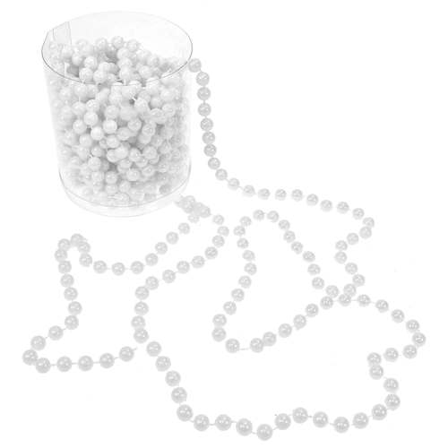 8m Perlengirlande Perlenkette Perlen 8mm Perlenschnur Baumschmuck Deko Kette 