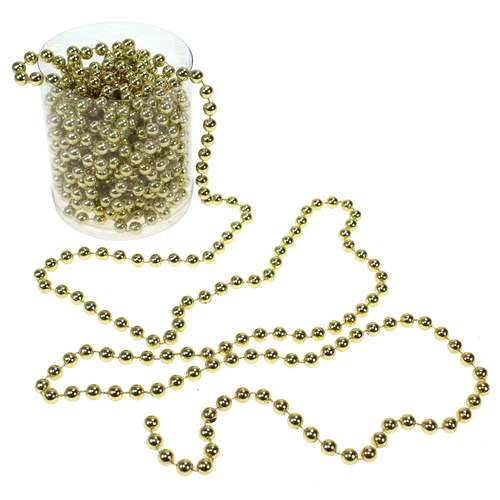 8m Perlengirlande Perlenkette Perlen 8mm Perlenschnur Baumschmuck Deko Kette 