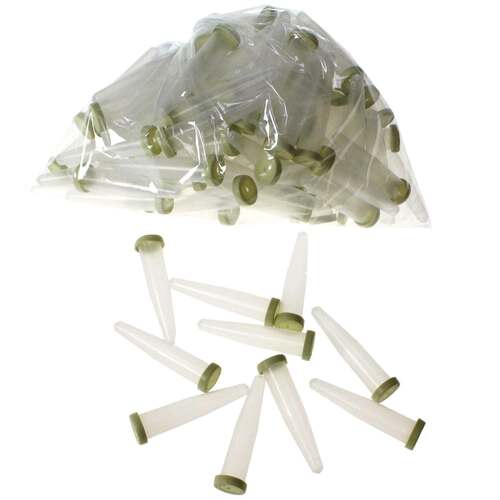 Orchideenr�hrchen Wasserr�hrchen Blumenr�hrchen Reagenzglas m. Deckel Kunststoff 