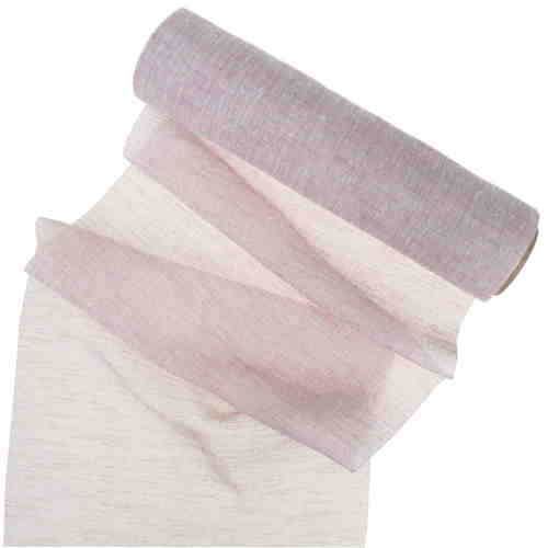 4m Dekostoff Leinenoptik B30cm Tischl�ufer Tischband Leinen Deko Stoff Stoffband 