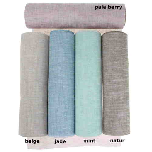 4m Dekostoff Leinenoptik B30cm Tischl�ufer Tischband Leinen Deko Stoff Stoffband