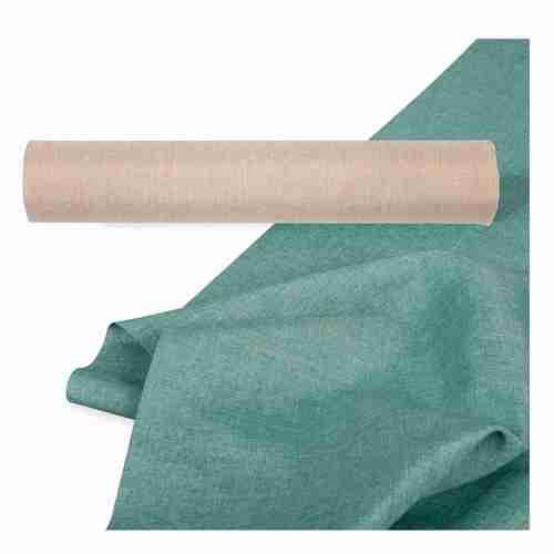 5m Dekostoff meliert Leinenoptik B28cm Tischl�ufer Tischband Deko Stoffband