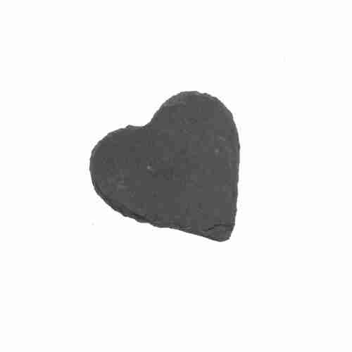 Herz Schiefer 7cm Schieferherz Schiefertafel Schieferplatte Hochzeit Muttertag