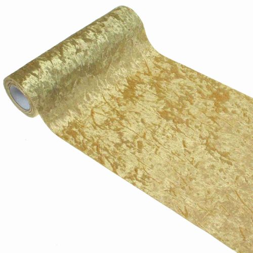 3m Dekostoff Samt B20cm Tischl�ufer Tischband Deko Stoffband Bastelstoff Stoff 