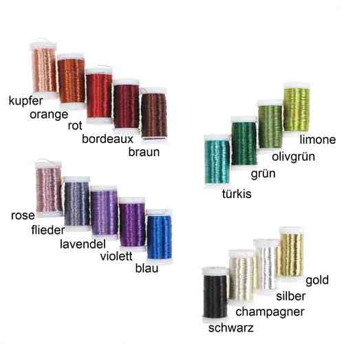 100g Myrtendraht Dekodraht 0,3mm ca.160m Basteldraht Dekolackdraht Lackdraht