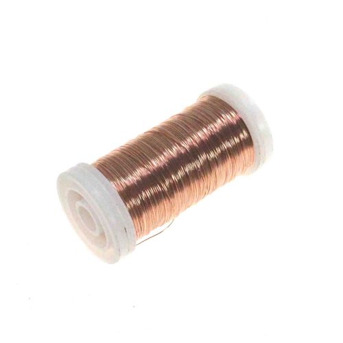 100g Myrtendraht Dekodraht 0,3mm ca.160m Basteldraht Dekolackdraht Lackdraht 