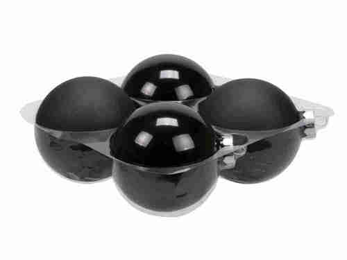 4 Christbaumkugeln 10cm Glas Weihnachtskugel Kugel Baumschmuck 100mm Weihnachten 