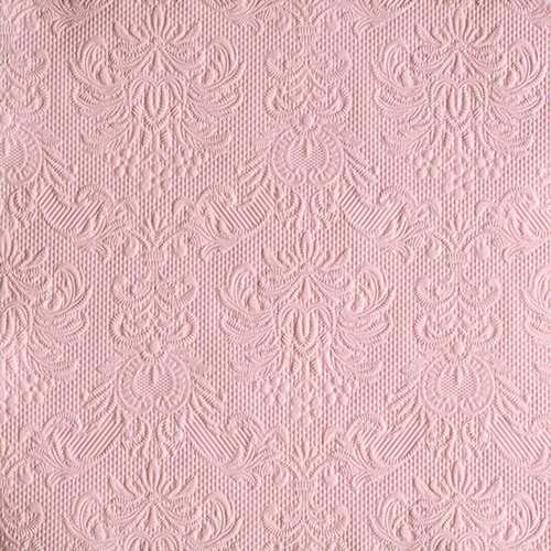 15 Servietten Elegance gepr�gt 40x40cm hochwertig Bl�te Ornament edel elegant 