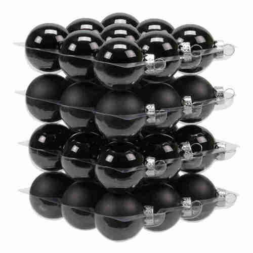 36 Christbaumkugeln Glas 4cm Weihnachtskugel Kugel 40mm Baumschmuck Weihnachten 