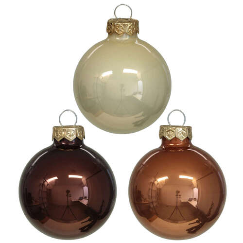 8 Weihnachtskugeln Glas 80mm Christbaumkugel Baumschmuck Weihnachten 8cm