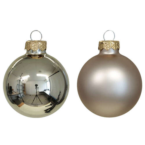 30 Weihnachtskugeln Glas 57mm Christbaumkugel Baumschmuck Weihnachten 5,7cm