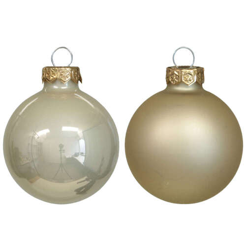 30 Weihnachtskugeln Glas 57mm Christbaumkugel Baumschmuck Weihnachten 5,7cm 