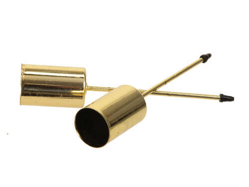 4 Kerzenhalter Stabkerze 2,5cm Dorn L9cm Kerzenpick Stecker Halter Adventskranz