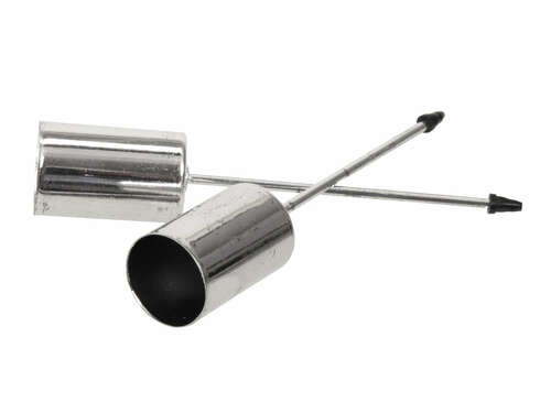 4 Kerzenhalter Stabkerze 2,5cm Dorn L9cm Kerzenpick Stecker Halter Adventskranz 