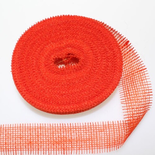 20m Juteband 40mm Schleifenband Geschenkband Gitterband Jute Deko Schleife Band 