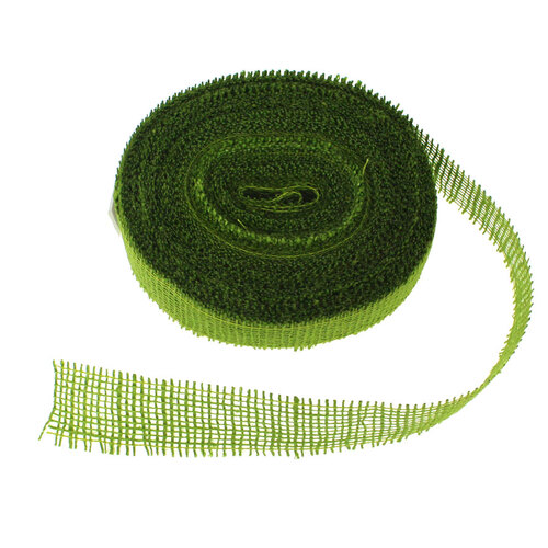 20m Juteband 40mm Schleifenband Geschenkband Gitterband Jute Deko Schleife Band 