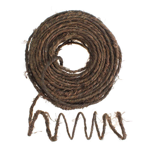 22m Rustic Wire 3-5mm Dekodraht Jute-Draht Basteldraht 