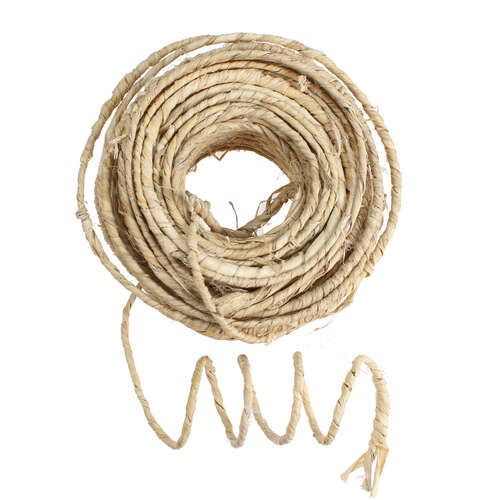 22m Rustic Wire 3-5mm Dekodraht Jute-Draht Basteldraht 