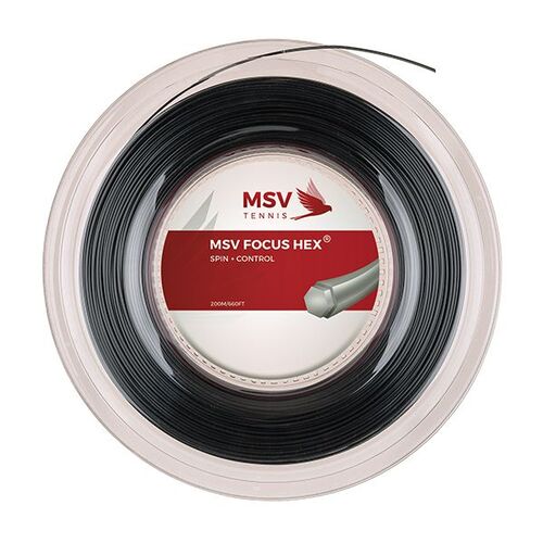 MSV Focus HEX 200m Tennissaite co-poly Kontrolle+Spin 