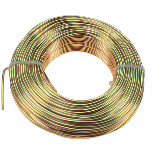 60m Aluminiumdraht  2mm Aludraht Basteldraht Dekodraht Schmuckdraht 