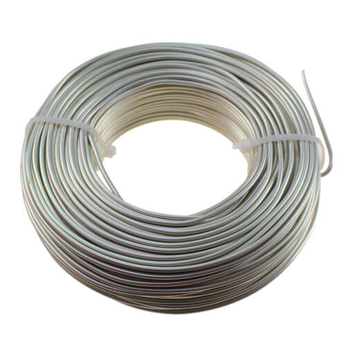60m Aluminiumdraht  2mm Aludraht Basteldraht Dekodraht Schmuckdraht 