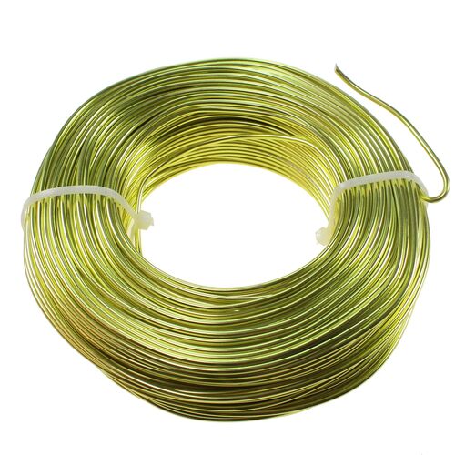 60m Aluminiumdraht  2mm Aludraht Basteldraht Dekodraht Schmuckdraht 