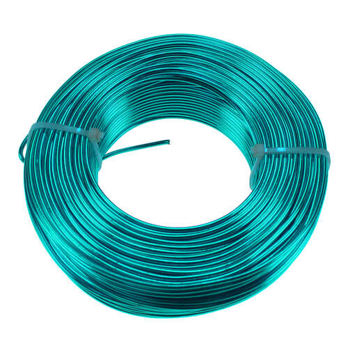 60m Aluminiumdraht  2mm Aludraht Basteldraht Dekodraht Schmuckdraht 